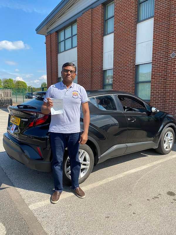 SRK Driving School student pass 10