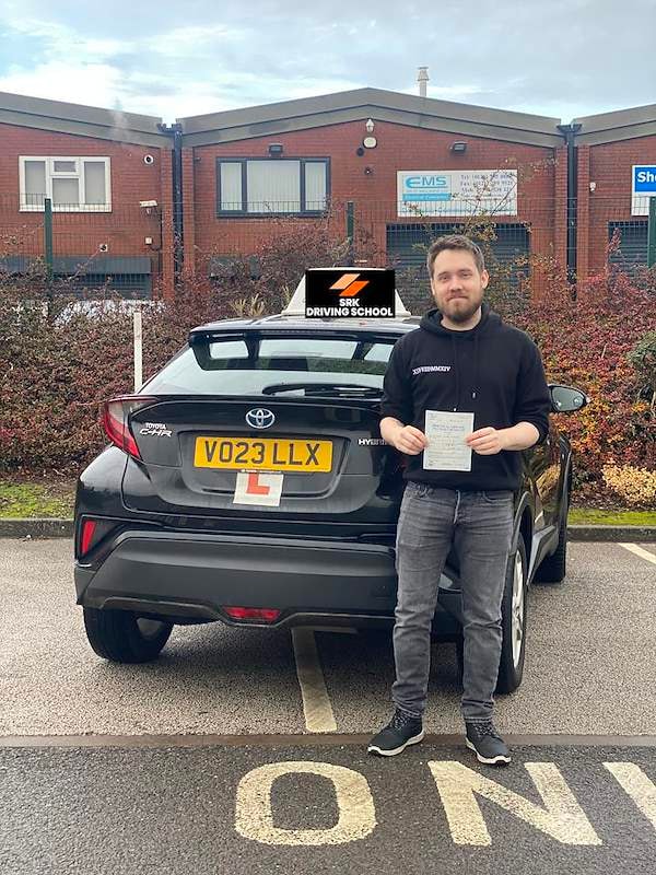 SRK Driving School student pass 13
