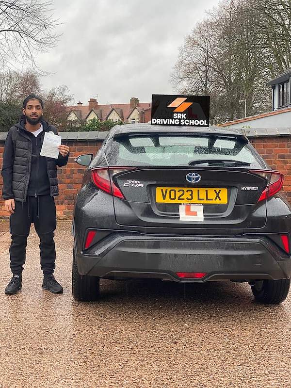 SRK Driving School student pass 14