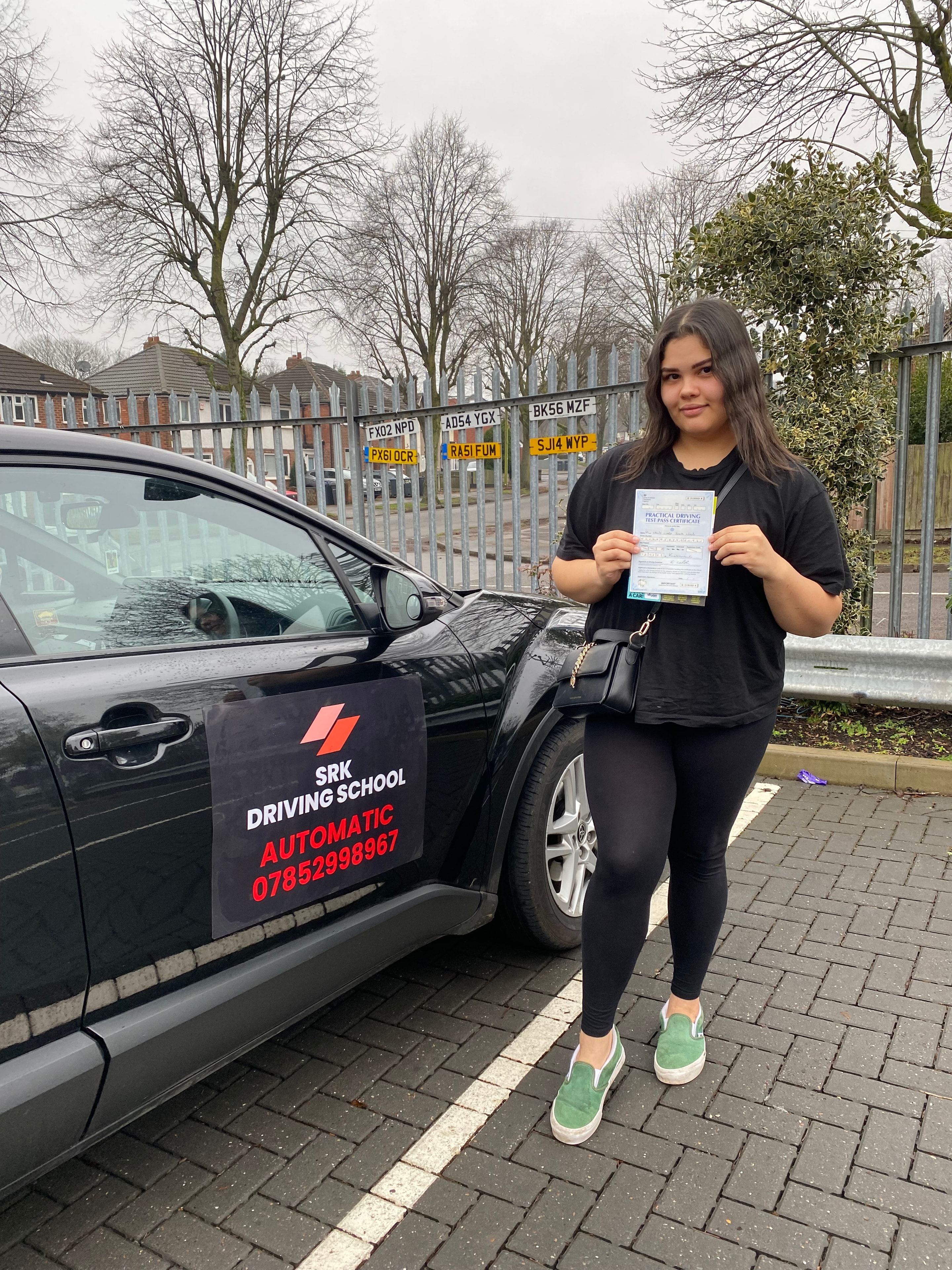 SRK Driving School student pass 18