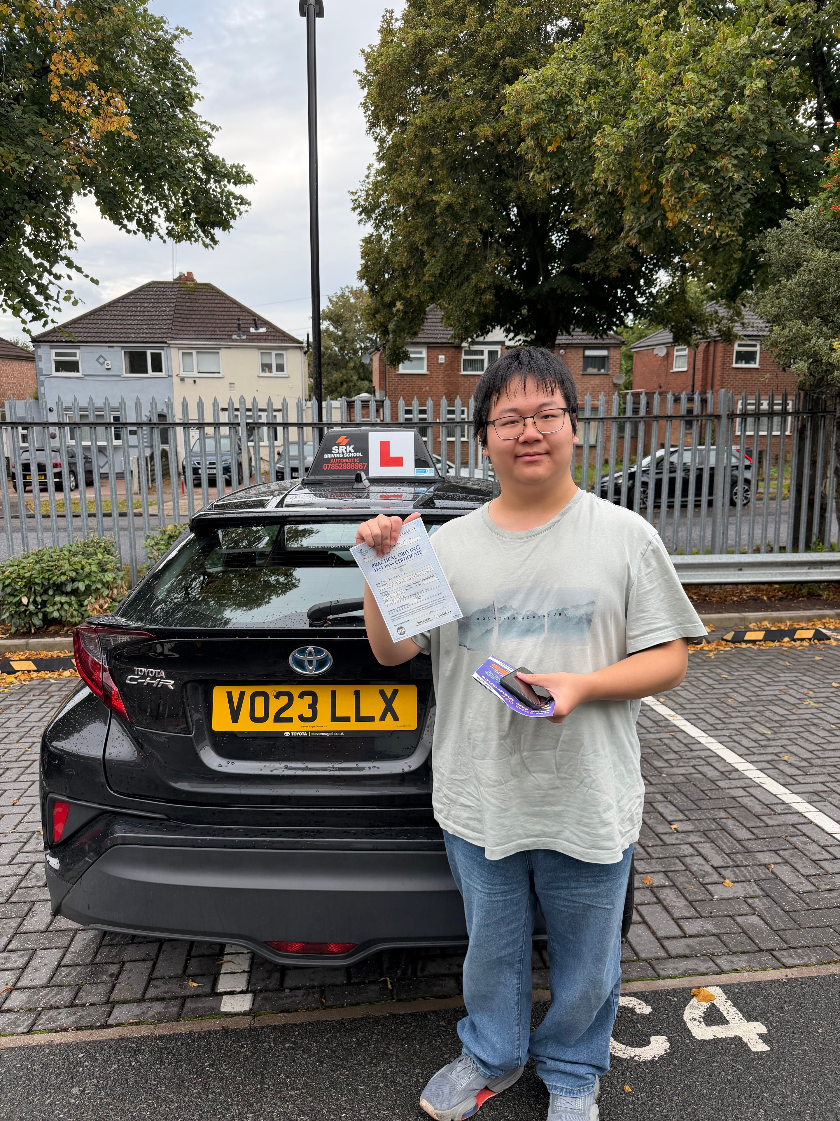SRK Driving School student pass 23