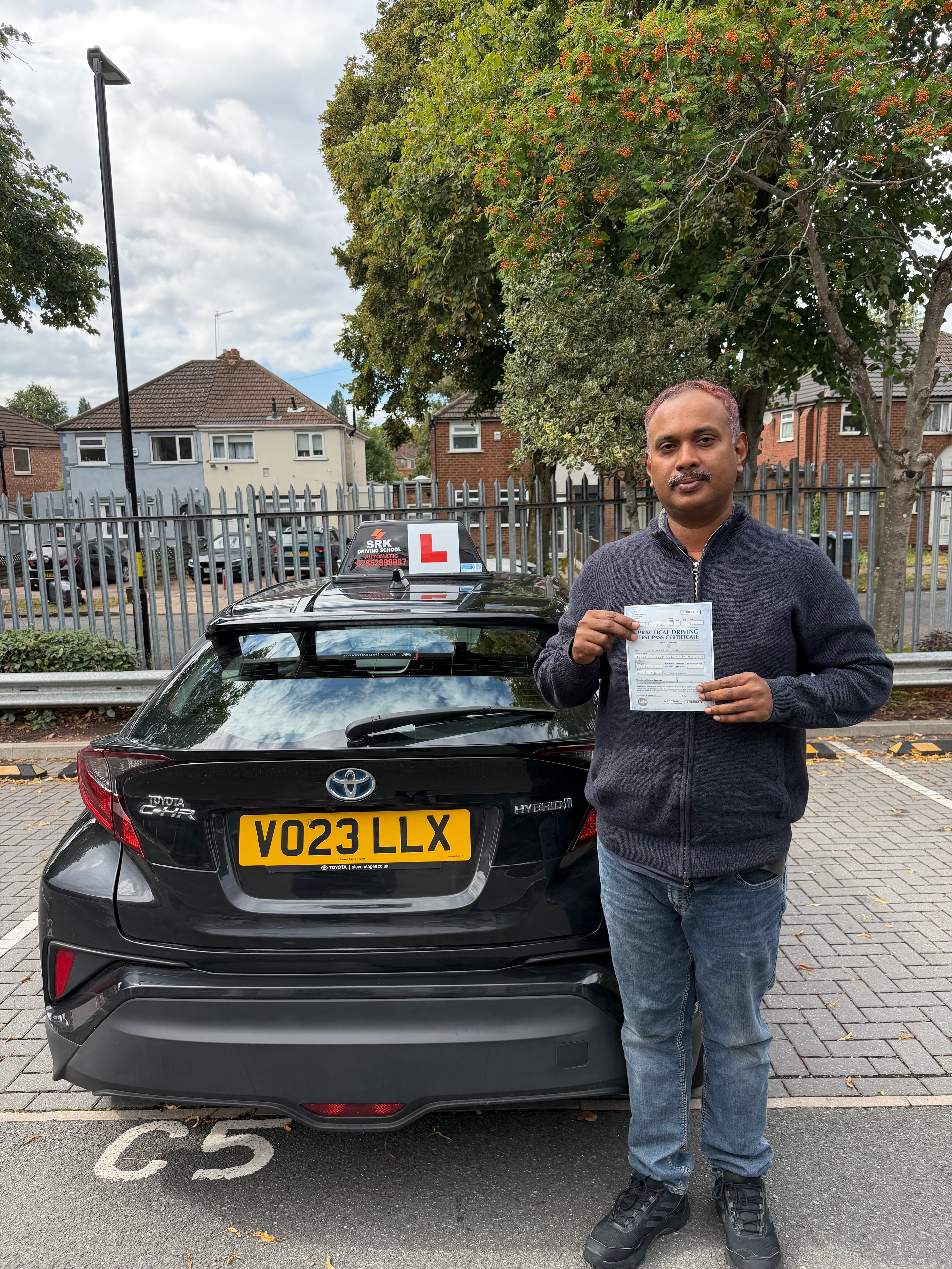 SRK Driving School student pass 24