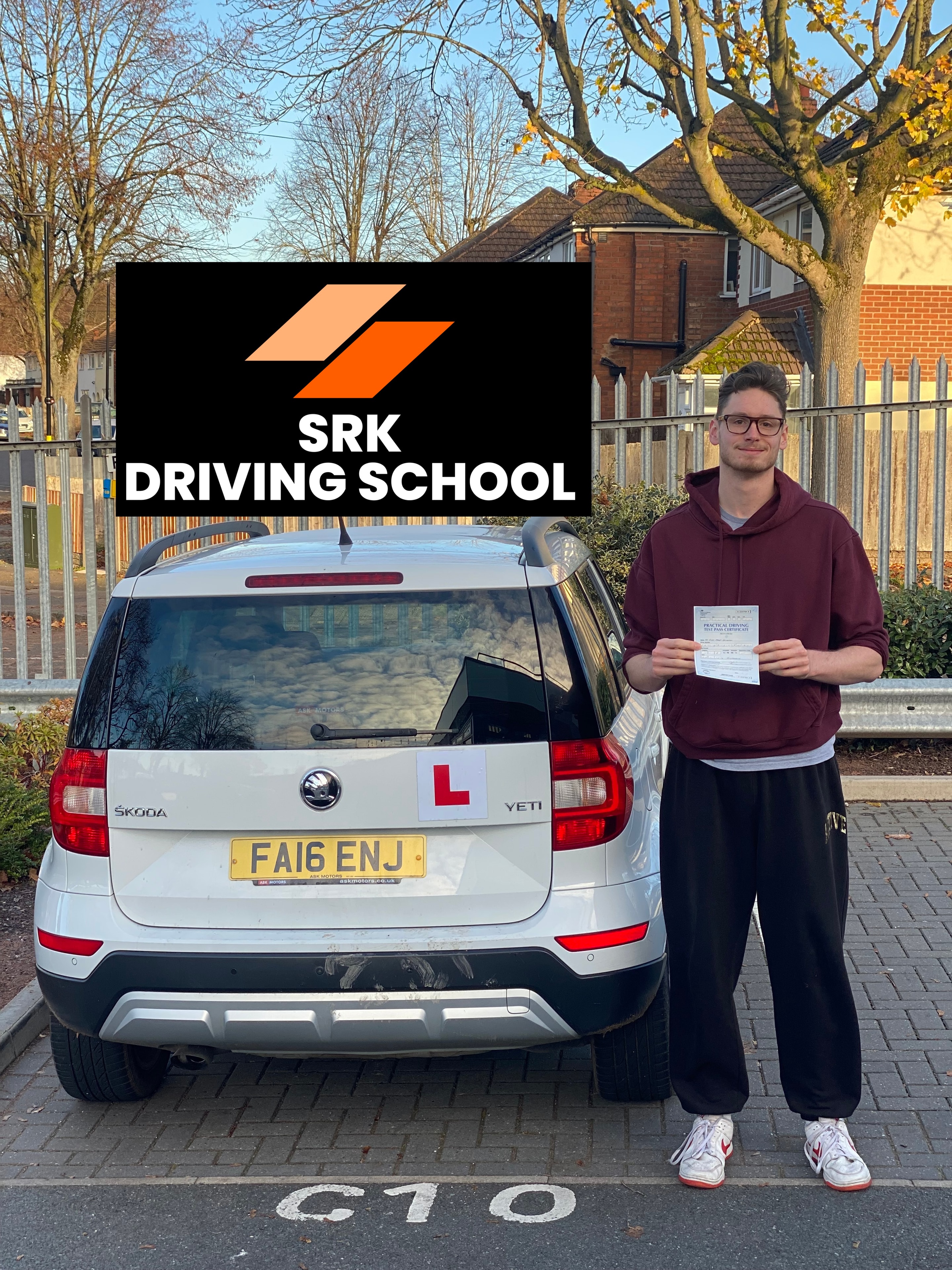 SRK Driving School student pass 6