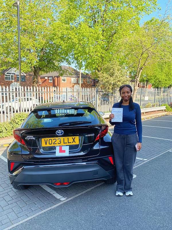 SRK Driving School student pass 9